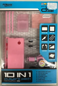 PINK 10 In 1 Players Pack For Nintendo DSi KMD Brand New / Fast Shipping - Picture 1 of 1