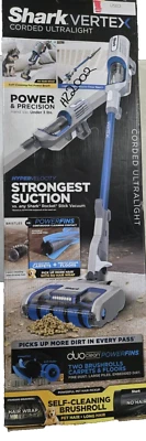 Shark HZ2002 Vertex Ultralight Corded Stick DuoClean Power Self-Cleaning USED - Image 1 of 4