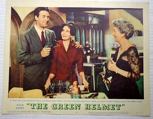 The Green Helmet movie lobby card poster vtg 1961 hot rod drag race - Picture 1 of 1
