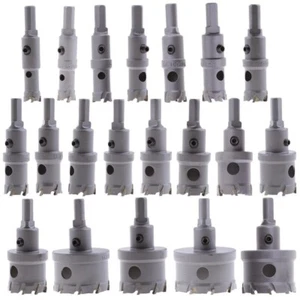 16mm-90mm TCT Carbide Tip Hole Saw Drill Bit Stainless Steel Metal Alloy Cutter - Picture 1 of 4