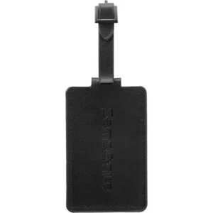 Samsonite Travel Accessories Leather ID Luggage Tag Black 91453 - Picture 1 of 1