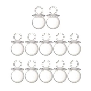 Pack of 12 Fillable Pacifier Shape Baby Sweet Bottles Favor Boxes - - Picture 1 of 6