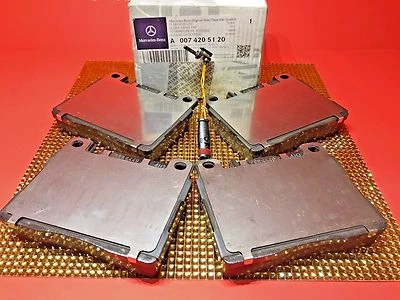 Juego Pastillas Freno Traseras Con Sensor Para Maybach Mercedes 57 62 Modelos GENUINAS NUEVAS Foto 1 de 4