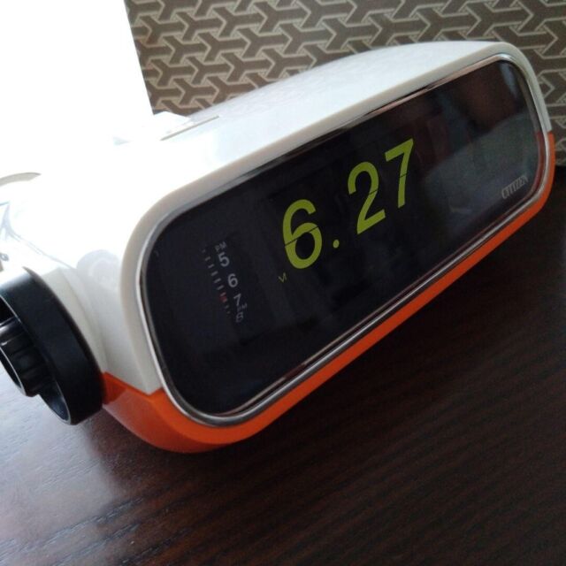 Rare 1966 Solari Retro Vintage Orange Flip Clock 