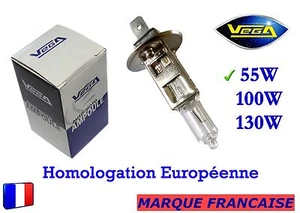 ► Ampoule Halogène VEGA® "MAXI" Marque Française H1 55W Auto Moto Phare Avant ◄ - Imagen 1 de 1
