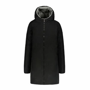 CIESSE Piumino bambina ragazza reversibile nero/grigio medio lungo 6 14 anni - Foto 1 di 5