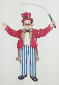 Sandra Gilmore punto ago HP tela Ringmaster Ringleader CIRCUS A 6"x8,25" 18m - Foto 1 di 4