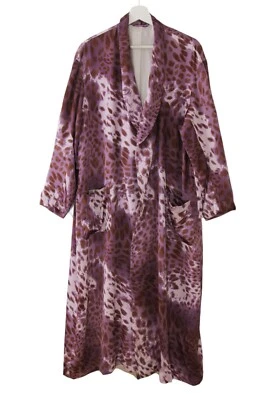 Bata de seda Anto Beverly Hills para hombre personalizada leopardo fumar 53" pecho diciembre 2011 Foto 1 de 4