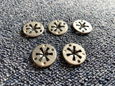 FIT JAGUAR Undertray Exhaust Heat Shield Metal Spring Washer Fixing Nut Trim  - Image 1 of 4