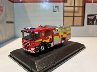 South Wales Fire And Rescue Service Engine 1:76 Scania Pump Ladder CP28 Model - Image 1 of 4