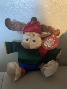 Cuddly Cousins Holiday Reindeer Plush 6.5 Inch Christmas NWT Holiday Plush Toy - Picture 1 of 5