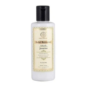 Low Cost Khadi Natural Pure Jasmine Moisturizer 210 ml Ayurvedic Skin Face Body - Picture 1 of 1
