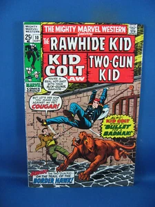 MIGHTY MARVEL WESTERN 10 F VF 1970 RAWHIDE KID COLT - Picture 1 of 2