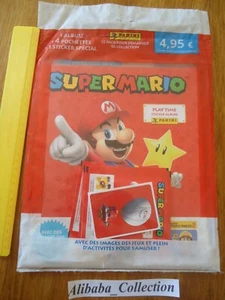 NEUF PANINI SUPER MARIO KIT demarrage ALBUM 4 Pochettes + STICKER SPECIAL - Picture 1 of 2