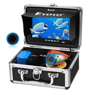 Eyoyo Underwater Cameras 7 inch LCD Monitor 12pcs IR Infrared Lights Fish Finder - Picture 1 of 10