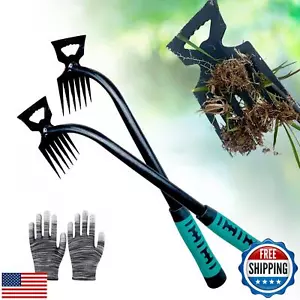 Weed Puller Tool-2Pcs Gardening Hand Weeder Tools, 2025 New Weeding Artifact - Picture 1 of 5