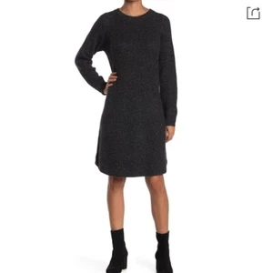 MADEWELL Pulloverkleid mit geschwungenem Saum Donegal Thunder/Grey Größe M - Bild 1 von 6