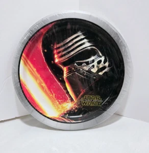 8 ct. Star Wars the Force Awakens Small Dessert Plates Party Supplies 6 3/4 In. - Picture 1 of 3