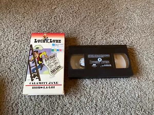 Lucky Luke 4 Used VHS Animation Francaise Malofilm 1971 - Foto 1 di 2