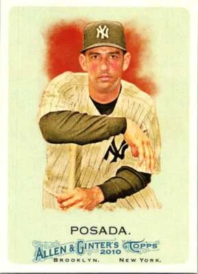 2010 Jorge Posada #143 Topps New York Yankees MBBC #121 - Image 1 of 2