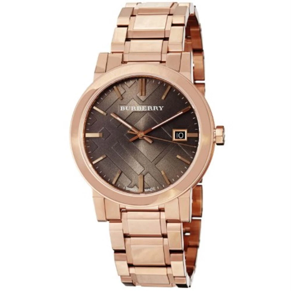 Burberry Check Women's Brown Watch - BU9005