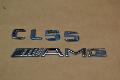 03-06 W215 MERCEDES BENZ CL55 AMG TAPA MALETERO EMBLEMA LOGO Foto 1 de 3