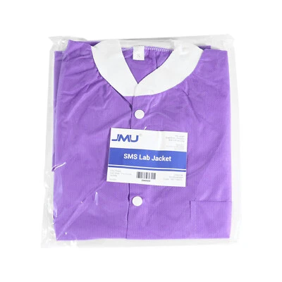JMU Medical Lab SMS Jackets Coats 40g w/ Knit Cuffs 3 Pockets - Image 1 of 4