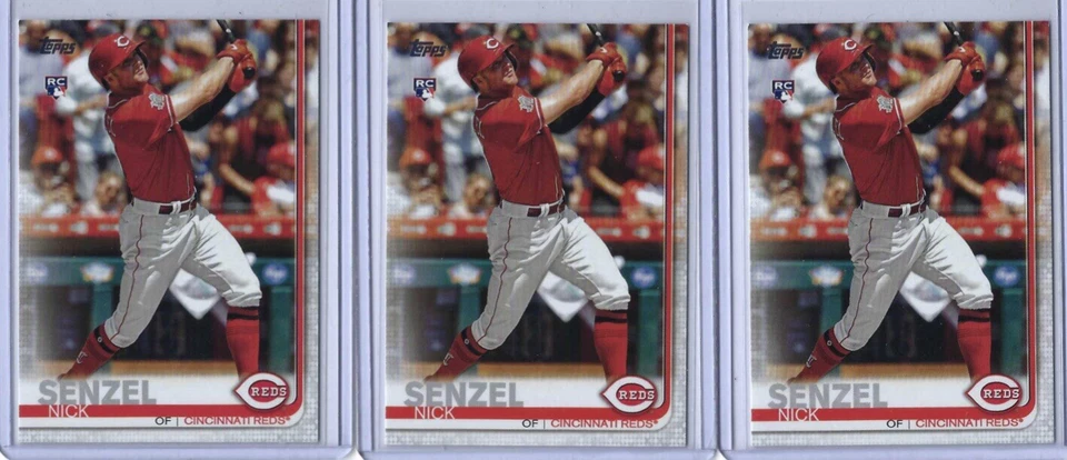 Nick Senzel - Lot (3) 2019 Topps Update Series Rookie Cards RC #US50 - CIN REDS! - Image 1 of 3