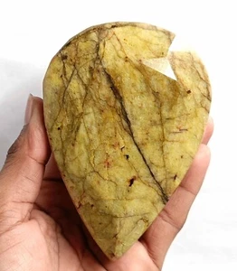 2500 -2600 Ct Brazil Natural Yellow Beryl Certified Pear Cut Loose Gemstone JNG - Picture 1 of 9