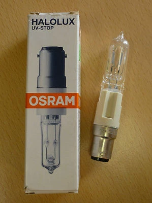 OSRAM Halolux Ceram Halogenlampe B15d 250W klar 64479 KL SELTEN NEU & OVP! - Bild 1 von 4