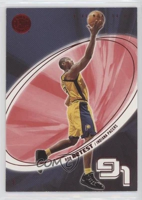 2004-05 E-XL Essential Credentials Future /99 Metta World Peace Ron Artest #9 - Image 1 of 2