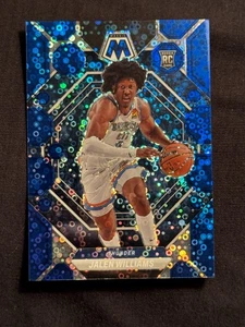 2022-23 Panini Mosaic Jalen Williams Azul Fast Break Prizm/85 (RC)  - Imagen 1 de 2