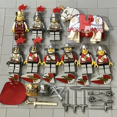 Lego Castillo Caballero León Pluma Minifigura 7949 Prisión Carruaje Rescate E7 11 Foto 1 de 2