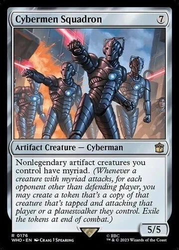 Cybermen Squadron - 176 - NM - Universes Beyond: Doctor Who - MTG - Image 1 of 1