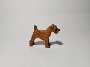 Vintage Volkskunst handgeschnitzt Holz Scottish Terrier Hund Figur - Bild 1 von 14