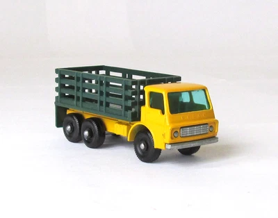 Camión de estacas Dodge Lesney Matchbox #4 de colección rueda regular casi como nuevo 1967 Foto 1 de 4