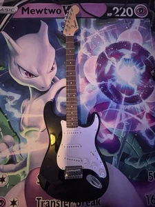 Squier Sonic Stratocaster Electric Guitar Black - Picture 1 of 5