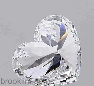 3 Carat CVD Lab Grown Diamond | Heart Cut | D Color | VVS1 | Certified 5ARW - Picture 1 of 3