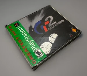 Gran Turismo 2 (Sony PlayStation 1, 1999) PS1 Manual Greatest Hits Tested - Picture 1 of 4