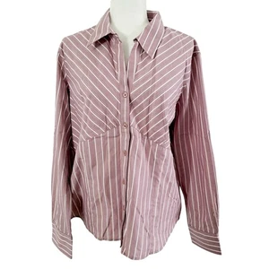 VanHeusen Pinstripe Button Up Shirt - Picture 1 of 7