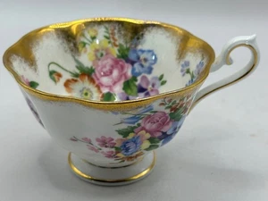 Royal Albert Tea Cup Teacup Floral Flowers Treasure Chest Bone China Porcelain - Picture 1 of 8