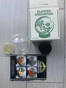 Vintage Blumen Aquarium Kugel Vase Kit Germany NOS F4046 Floral Display T - Bild 1 von 3