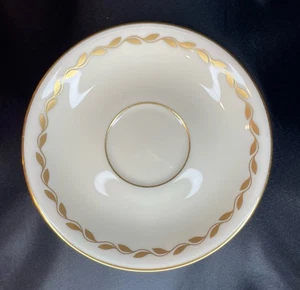 Lenox "Golden Wreath" Untertasse Goldrand - Bild 1 von 11