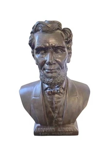 Vintage Mid Century Antique 7" Bronze Colored Composite Resin Figural - Bild 1 von 2