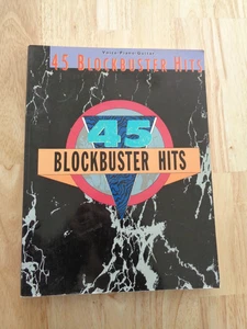 45 Blockbuster Hits, Voice - Piano - Guitar by Warner Bros SC 1990 - Bild 1 von 1