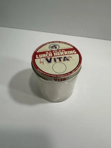 Vintage Vita Sliced Lunch Herring Jar New York - Picture 1 of 9
