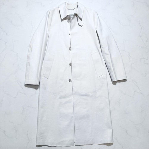 OFF WHITE Trench coat Maison Margiela MacIntosh 46 (taglia 9 US) 250 pezzi edizione limitata
