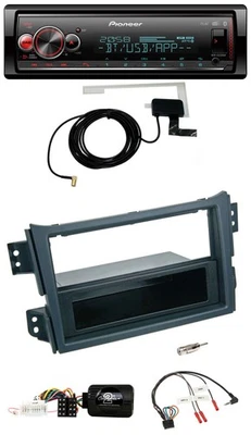 Pioneer Bluetooth DAB USB Lenkrad Autoradio für Opel Agila B Suzuki Splash 2008- - Bild 1 von 4