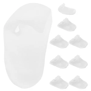 8 Pairs Silicone Moisturizing Socks Heel Crack Care Foot Protector - Picture 1 of 18