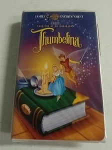 Vintage Thumbelina 1994 VHS Hans Christian Andersen’s Don Bluth Film Warner Bros - Picture 1 of 5